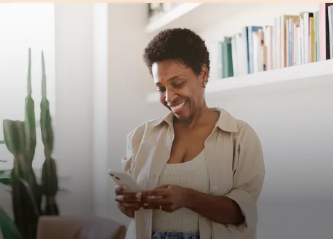 Patient completing an online health assessment for GLP-1 telehealth treatment
